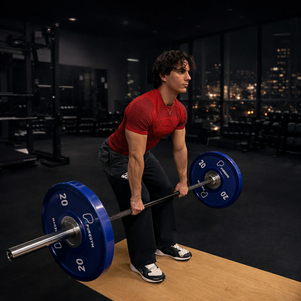 Victor Gwinner training deadlift